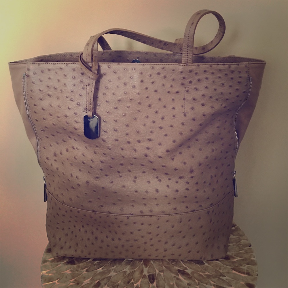 Ostrich Cammello Furla Bag