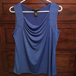 Gorgeous Royal Blue Dressy Tank Large
