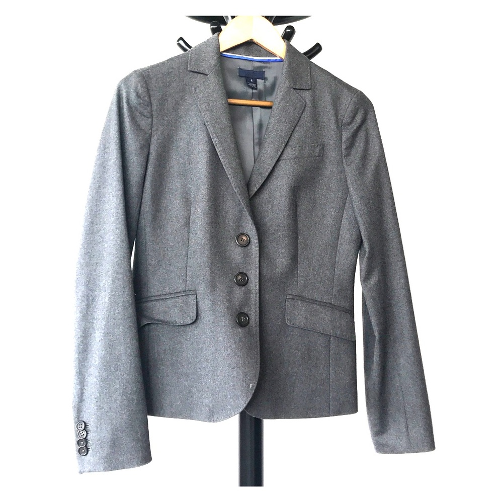J. Crew Super 120's Italian Wool Blazer (sz 4)