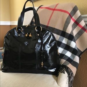 Yves Saint Laurent Patent Leather Muse bag