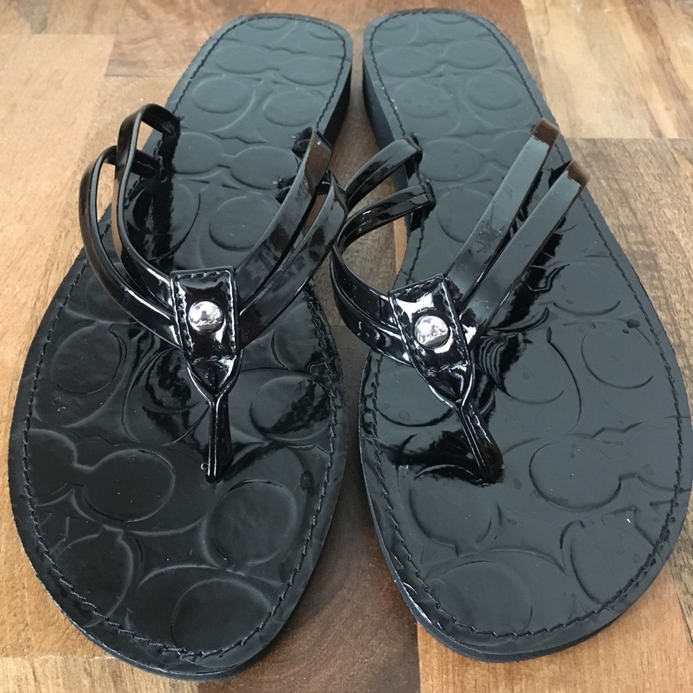 NWOT Coach Women's Flip Flop Sandals