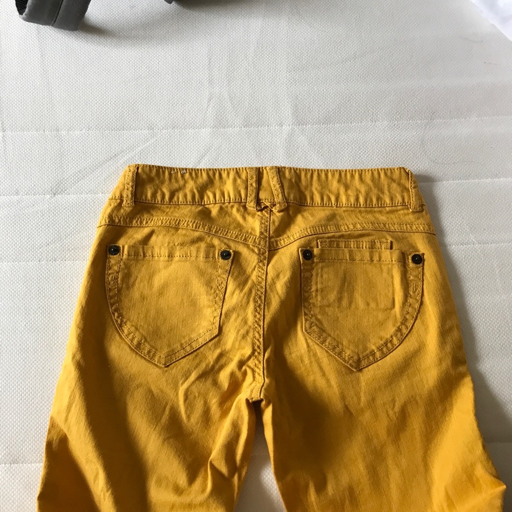 Jolt Mustard Jeans