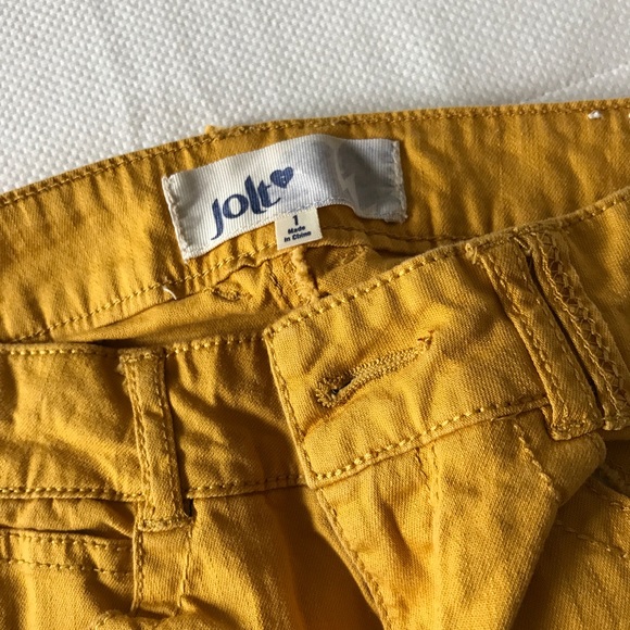 Jolt Mustard Jeans - Picture 3 of 3