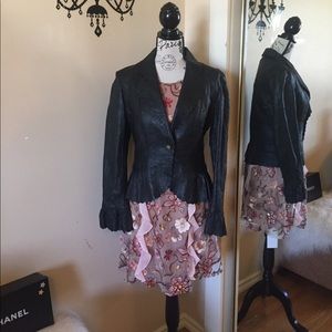 Armani exchange leather jacket