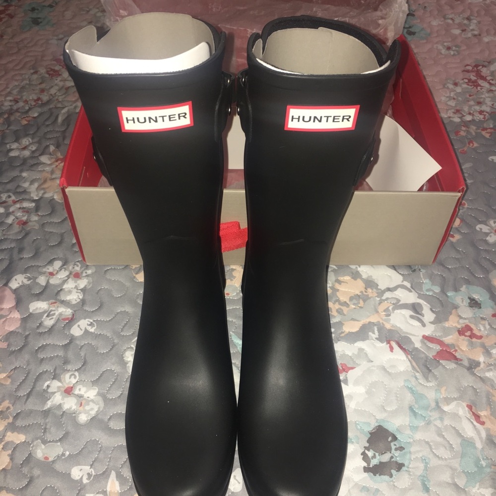 Hunter short refined boots