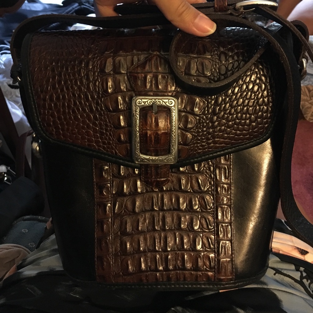 Brighton crossbody bag. Authentic leather.