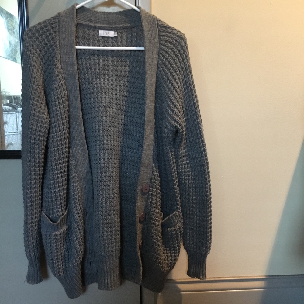 Tobi knit slouchy sweater S/M