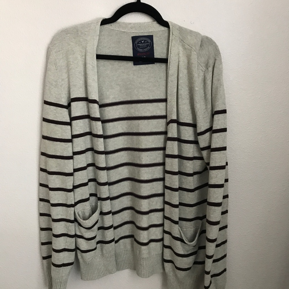 Men's American eagle cardigan