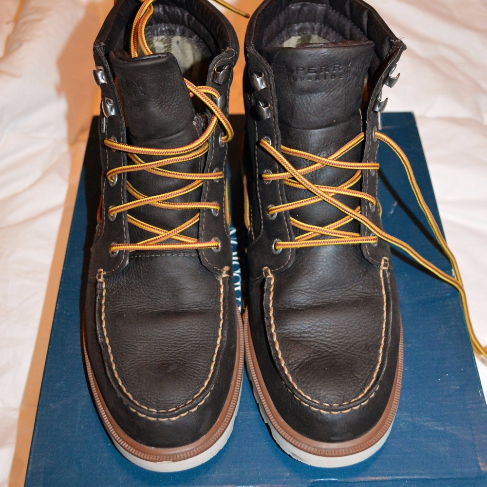 Sperry Topsider Lug Boots Size 10.5