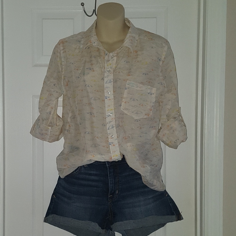 Button up Ann Taylor top