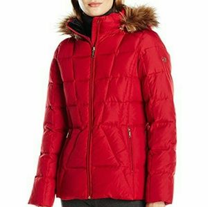 Calvin Klein Snow Coat with Faux Fur