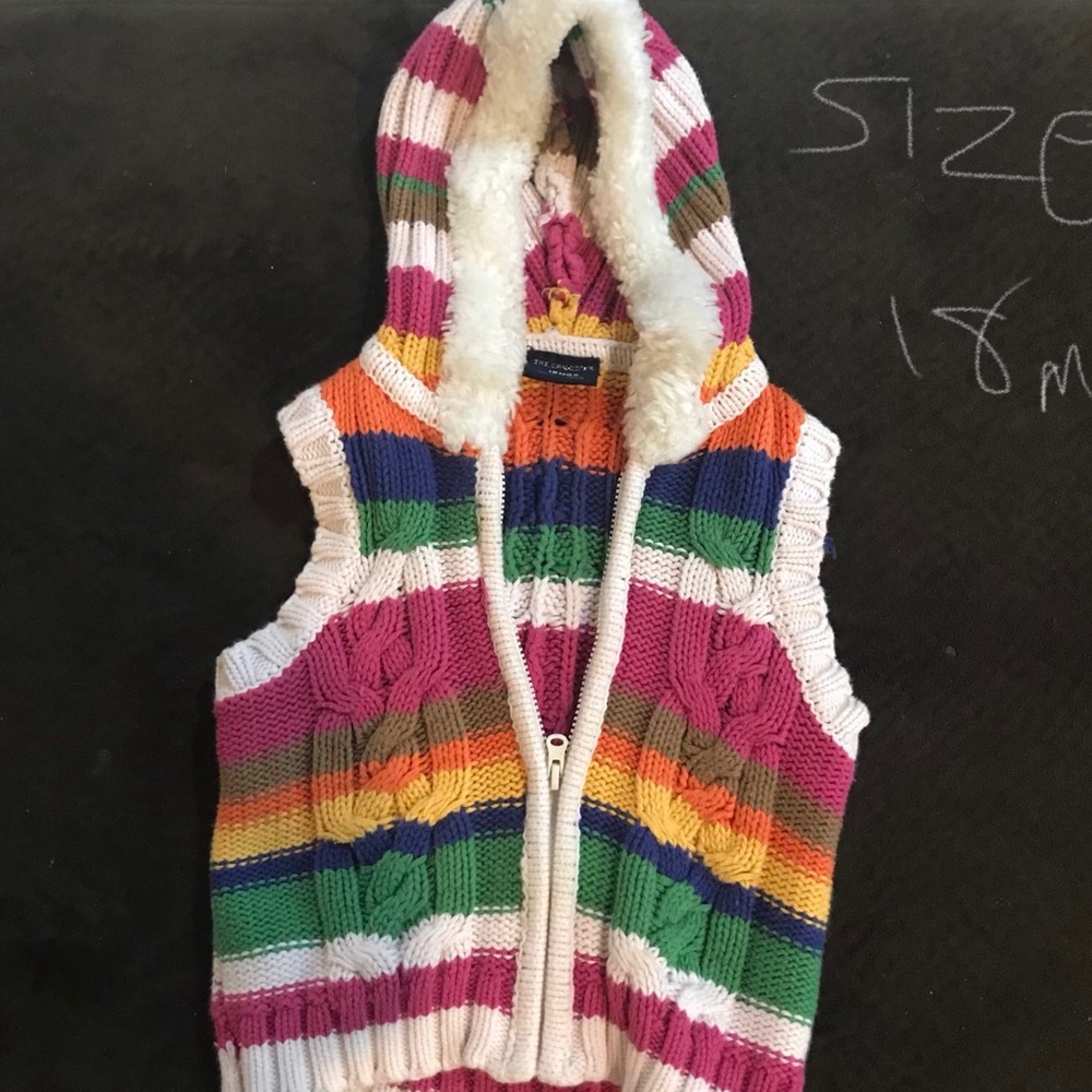 Children’s Place striped Sweater Vest