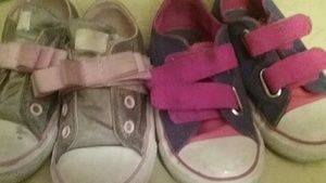 Little Girls Converse - Size 7 C