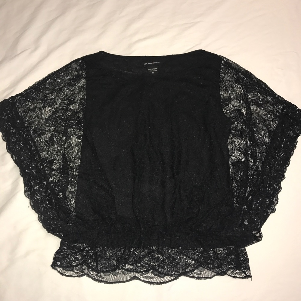 New York & Co. lace top