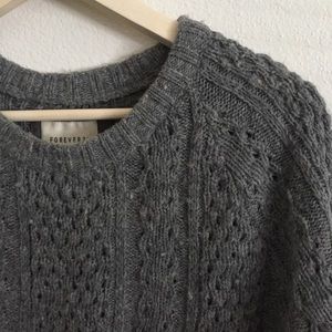 Forever 21 Chunky Knit Sweater