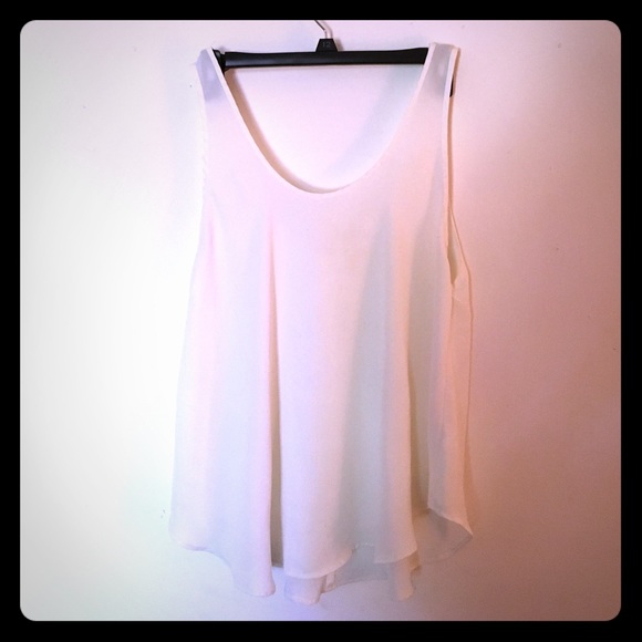 Lush women's tank top off white size med - Picture 1 of 4