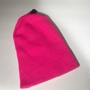 Neon Pink Beanie