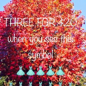 3 for $15 Sale! 👗
