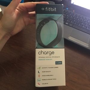 Fitbit charge, never used! Large
