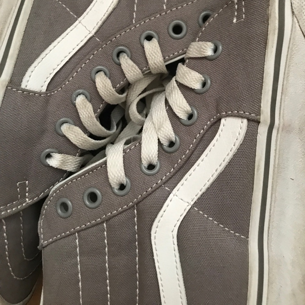 Grey vans