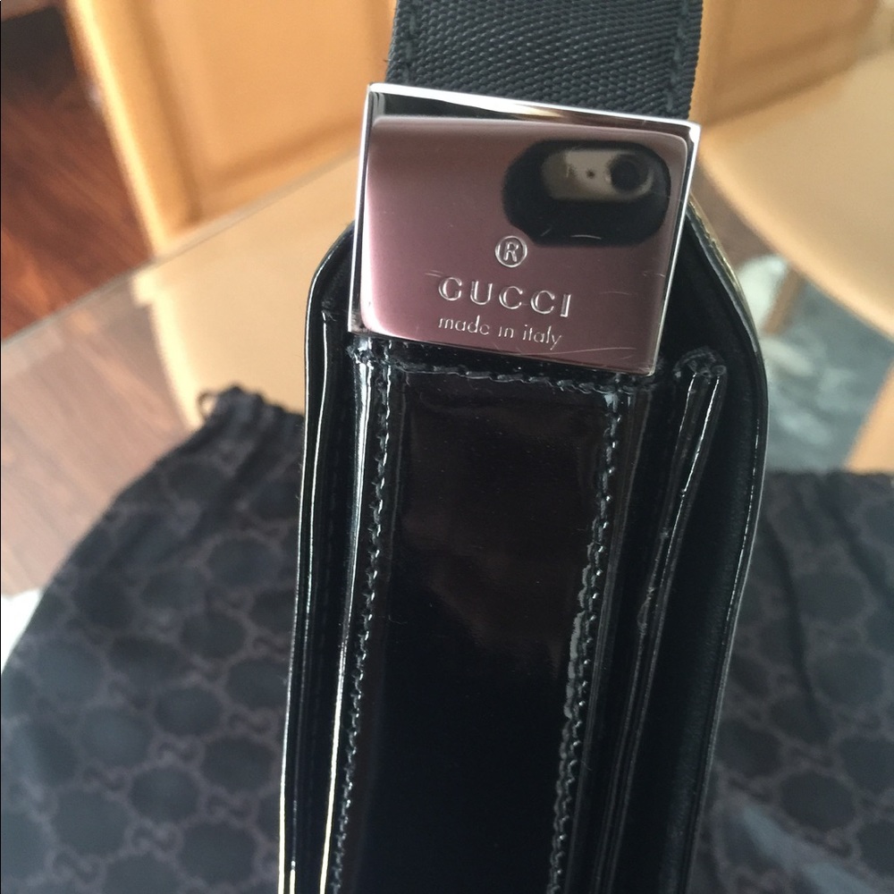 Authentic Gucci Patent Leather Bag Tom Ford Era