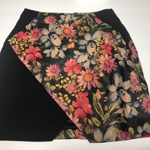 Floral right skirt