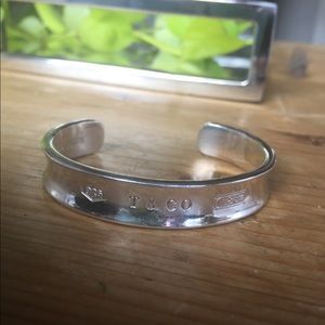 Tiffany & Co. 1837 Sterling Silver cuff bracelet