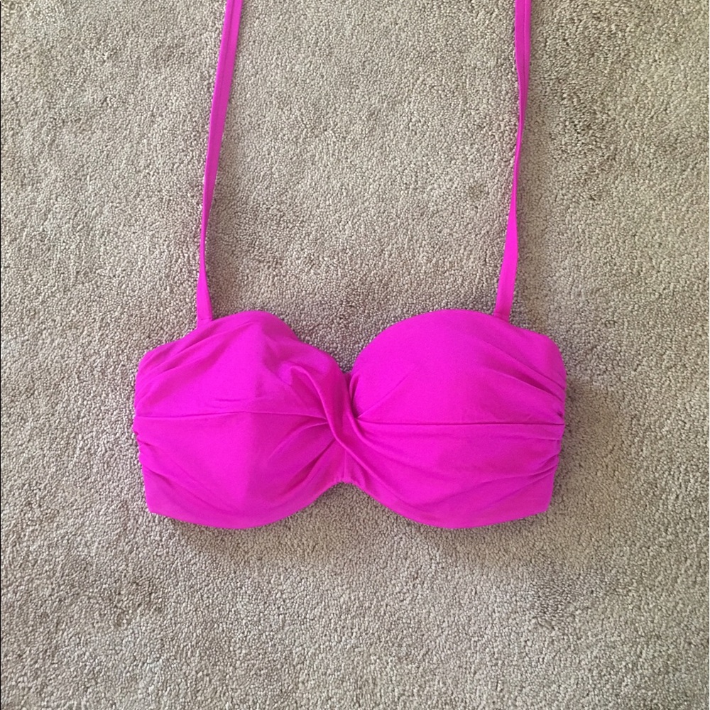 Victoria's Secret push-up bandeau swim top