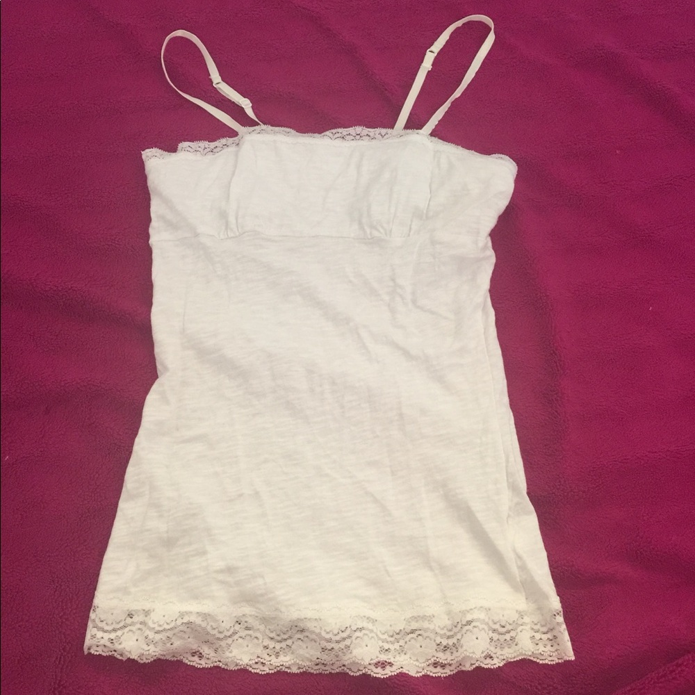 White tank top!