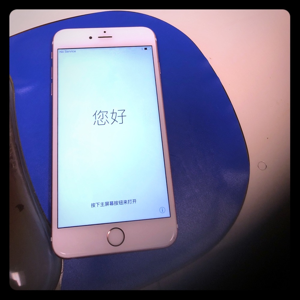 Rose gold iPhone 6 Plus 64GB