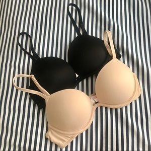 NWOT VS Bundle PINK Wear Everywhere Super Push Up
