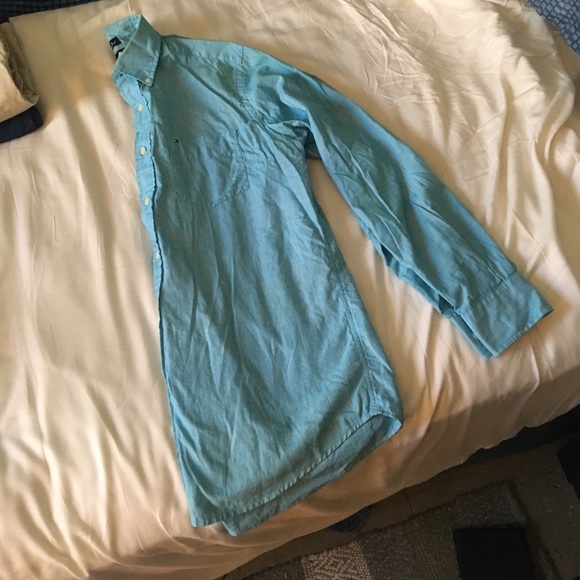 Light Blue Button Down Shirt by Tommy Hilfiger - Picture 2 of 3