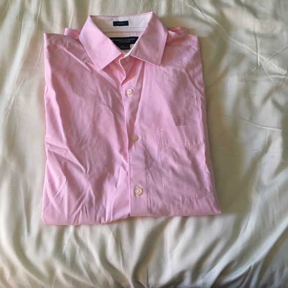 Light Pink Button down shirt - Picture 2 of 2