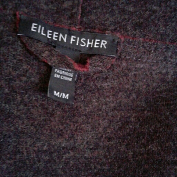 EILEEN FISHER DRAPED FRONT  MOTO JACKET - Picture 3 of 6