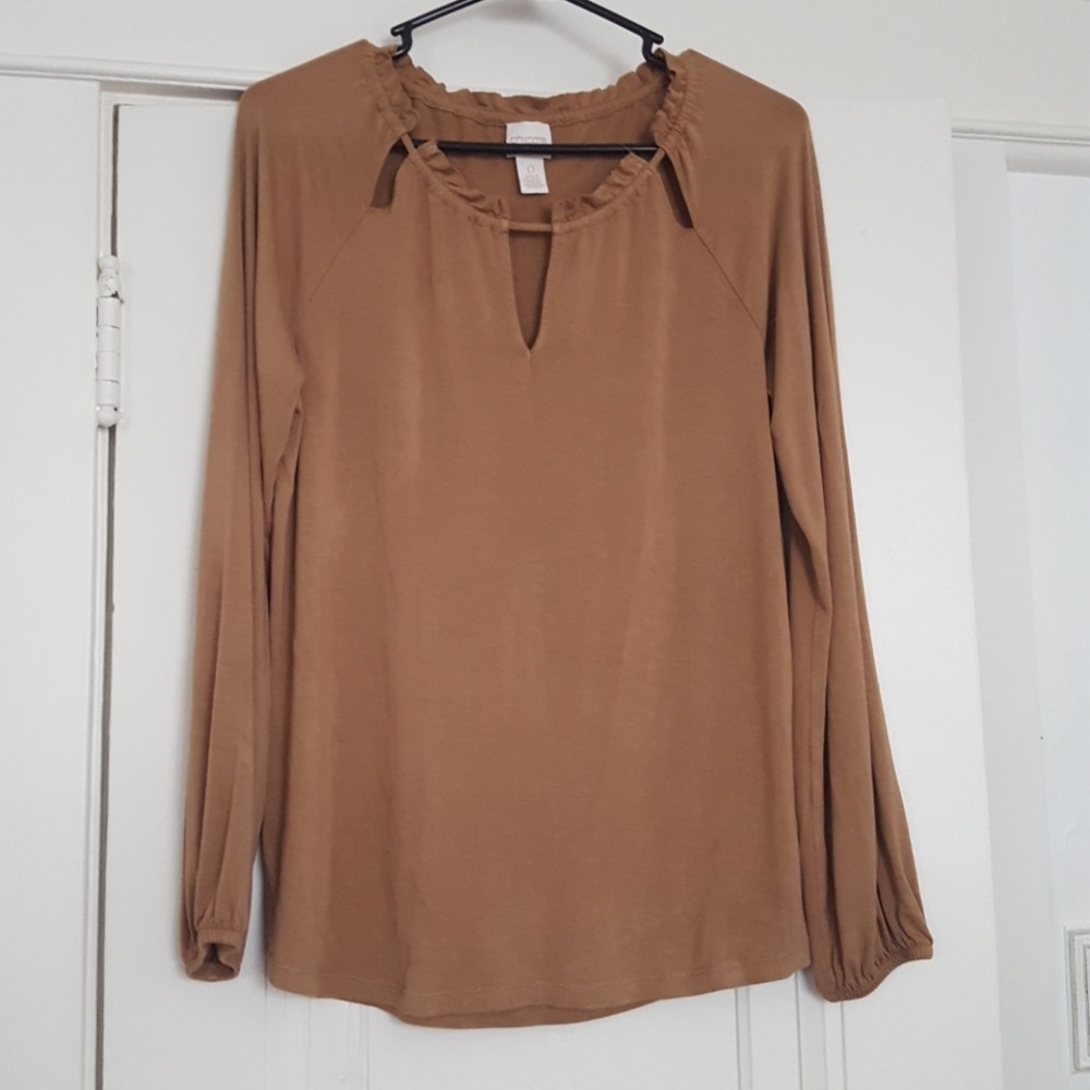 Scoop neck Chico's top