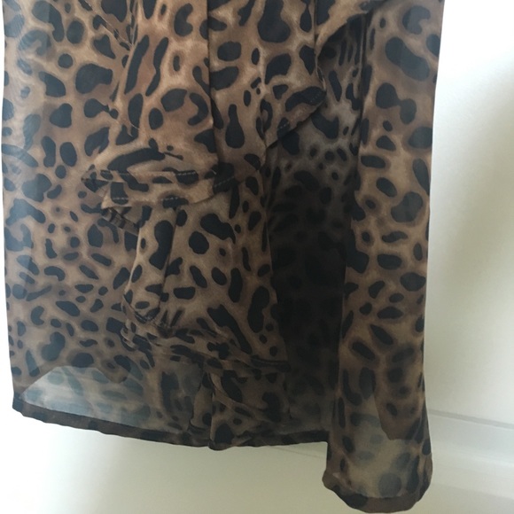 Leopard print sheet tank - Picture 3 of 3