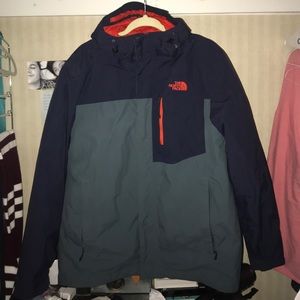 The north face 3-in-1 jacket