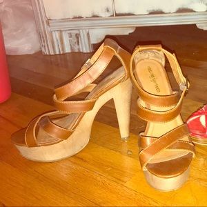 Cute strappy heels