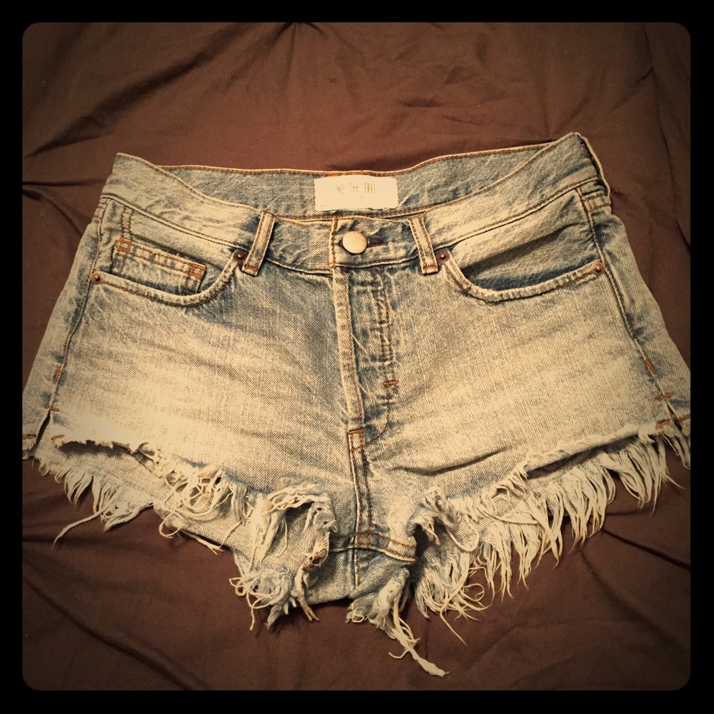 Free people cut off shorts