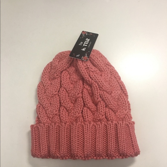 2- in -1 Cable Knit In Pink, Dark Green - Picture 4 of 6