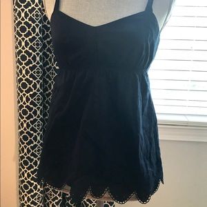 J. Crew navy cami top