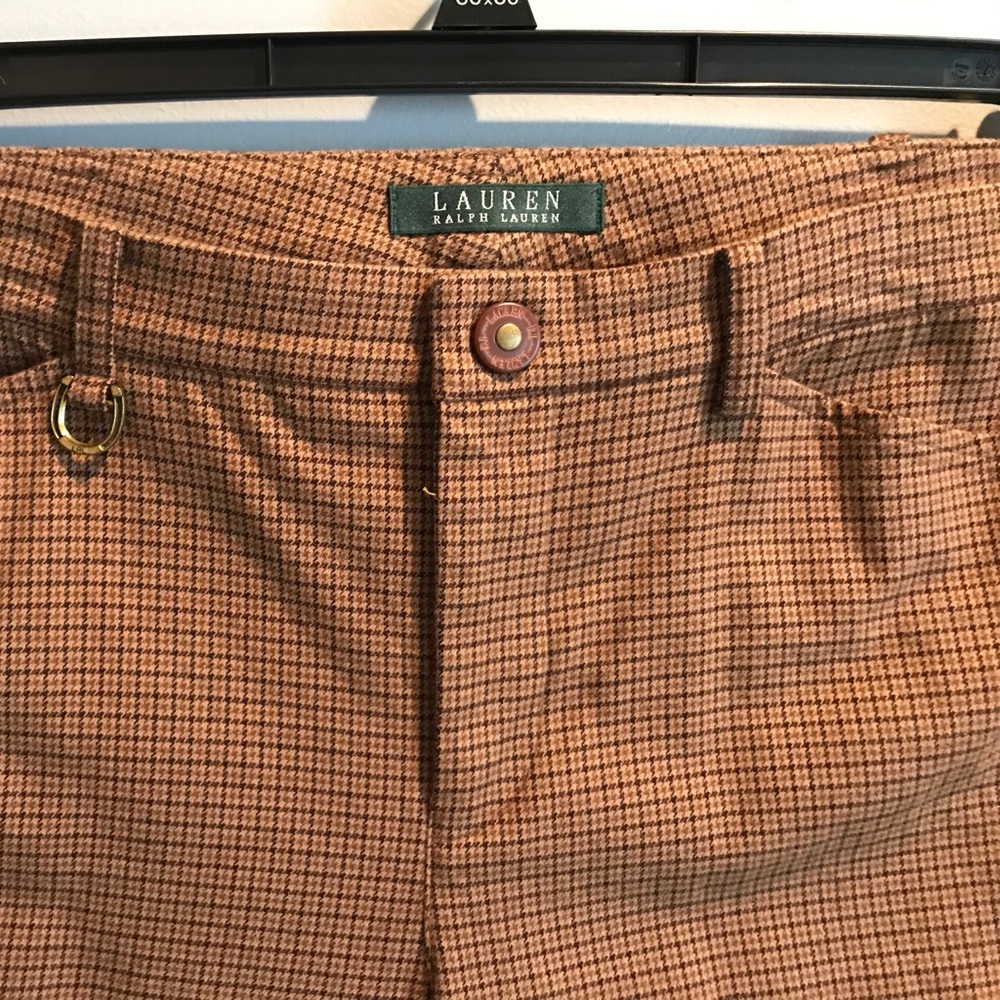 ⭐️Ralph Lauren⭐️ plaid pants. Size 6