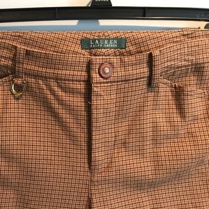 ⭐️Ralph Lauren⭐️ plaid pants. Size 6
