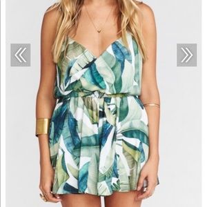 EUC Olympia Romper in Banana Leaf