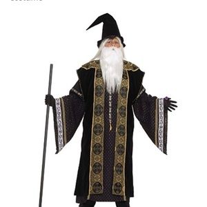 Men's Designer Collection Deluxe Wizard Costume XL