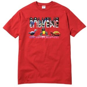 Supreme Animal Friends Tee - Red - Medium