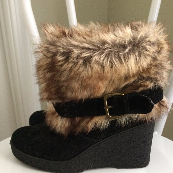 forever 21 fur boots