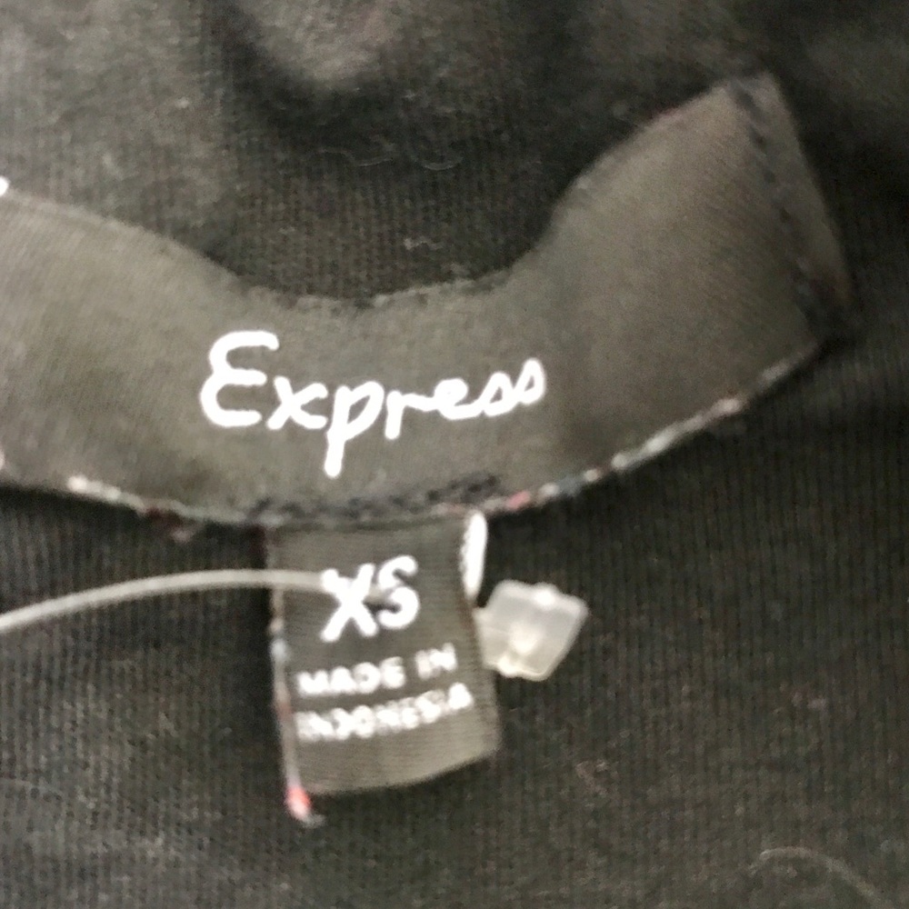 Express Asymmetric  Blouse w/ Ruffles Size S - Picture 5 of 8