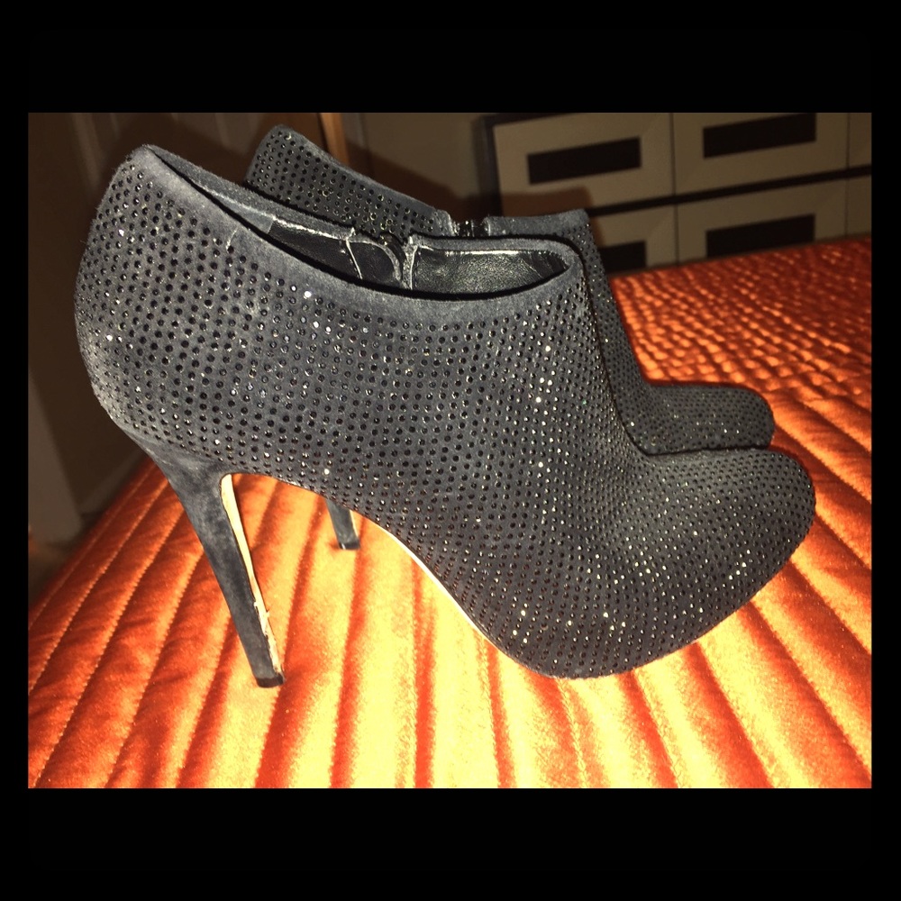 BLACK Saks Fifth Avenue Booties