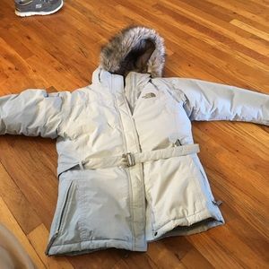 Girls North Face coat
